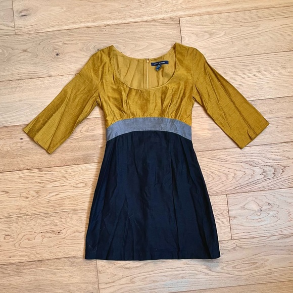 Vintage French Connection Mini Dress Size 2 - Picture 1 of 15